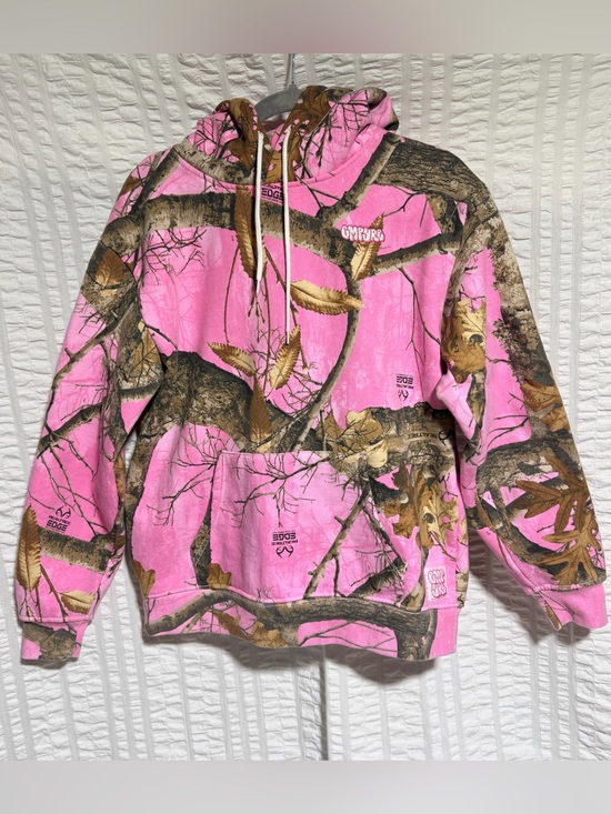 Empyre Tops - Empyre Pink Realtree Camo women’s Hoodie - S Y2K